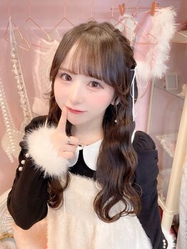 ドットハリス(.Hallis)の写真/とにかく可愛い◎ハイセンスなスタイリストが創りだす、こだわりパーティーヘアで周りと差をつけよう☆