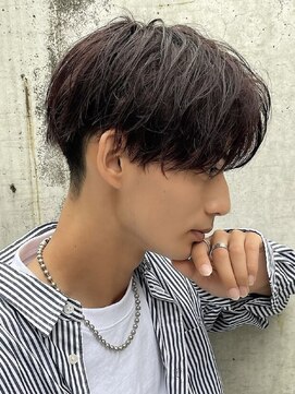 フィフス 大分(fifth) 大分ツーブロック刈り上げマッシュ緩めツイストスパイラルパーマ