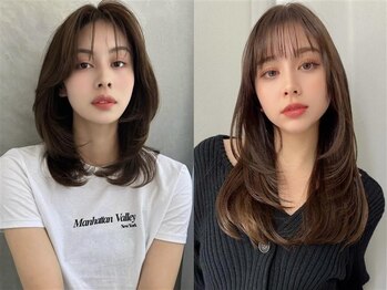 SOYON 名駅2号店【ソヨン】【11月下旬オープン(予定)】の写真/髪質や生え癖を見極めたカットで周りと差がつく褒められヘアに!トレンドの韓国風スタイルもお任せ♪[名駅]