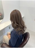 ベージュハイライト