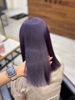 ネクスト 池袋(NEXT)&nbsp;艶感/セミロング/パープルカラー