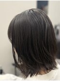 クラゲヘアー/小顔に見せるヘア/ココアベージュ/木更津