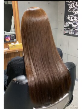 エル(EL.) 縮毛矯正/髪質改善/艶髪/ライトブラウン/盛岡