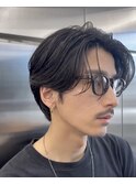 原宿ニュアンスパーマフェザーパーマルーズパーマメンズパーマ　