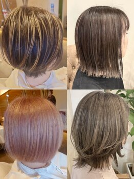 ジャム ヴィ―ボ(JAM Vivo)の写真/【春のイメチェン！大人オシャレな白髪ぼかし(メンズも◎)】定番の白髪染め[イルミナカラー]＆[マニキュア]