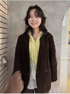 シム 千葉(sim) レイヤーパーマ　stylist  nana 【千葉駅】