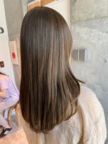 ファロルーエ(falo Ruhe)&nbsp;ロングレイヤー×透明感ブラウン