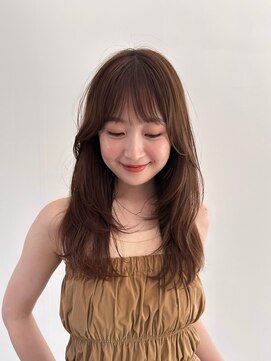 ハイマー(HEIMER) 【原宿】顔まわりレイヤー×似合わせカット×透明感