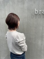 ブランチヘアー(branch hair)&nbsp;ショートウルフ×ラベンダーベージュ
