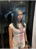CEINE loq【学芸大学】エメラルドグリーン/ハイトーン/ブリーチ