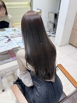 フォルテ 横浜店(FORTE)&nbsp;縮毛矯正してても、透明感に！/オリーブベージュ