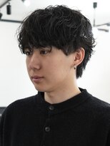 ログ(LOG)&nbsp;メンズマッシュ シャドウパーマ メンズパーマ 高松