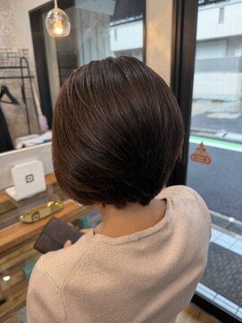 ニコワ(nicowa) 丸みのあるショートボブ