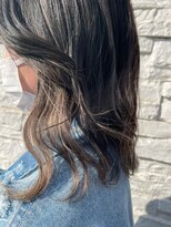テーラヘアー 袖ヶ浦2号店(TELA HAIR)&nbsp;イヤリングカラー×グレージュ
