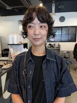 ドッグスター(dog star) ボブパーマニュアンスパーマくせ毛風パーマ登戸向ヶ丘遊園