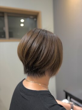 エオン(eon) ショートボブ【eon】#40代ボブ#ショート#レイヤー