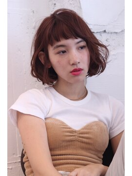 ブラウヘアアンドケア(care) カジュアルボブ&トワイライトレッド