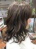 【超質感】デザインカット+ビーワングレイカラー(白髪染め)　￥14580~