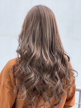 エイト 上野店(EIGHT ueno) 【EIGHT上野】中田 ハイライト×ミルクティーベージュ