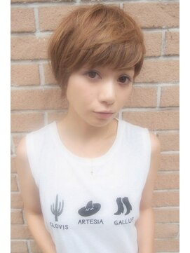 フォルテ 表参道店(FORTE) 【FORTE 表参道店】外人風☆カジュアルハイトーンショート