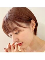 ラナ 渋谷(Lana)&nbsp;【Chill】小顔になる大人かわいいピンクベージュクールショート