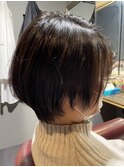 くびれ束感ショートボブ