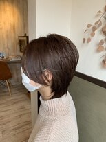 トハユ(TOHAYU)&nbsp;ココアブラウンのハンサムショート