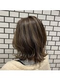 ハイライト×ベージュ