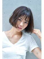 ジャン クロード ビギン 横浜ベイクオーター店(JEAN CLAUDE BIGUINE)&nbsp;パーマボブ　黒髪カタログ　20代　30代　40代　50代