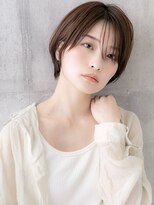 ポケット(pocket)&nbsp;【透け感colour**】大人可愛い丸みショート