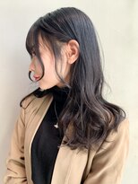 アイティーバイアルバム 下北沢店(IT by ALBUM)&nbsp;ピンクブラウン_ツートンカラーアースカラーくびれヘア_ba282501