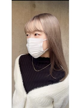 ゼンコー 国分寺(ZENKO) ケアブリーチ×モノトーンベージュ