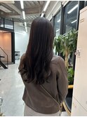 デジタルパーマ/コテ巻き風パーマ/ロングヘア/波巻きウェーブ