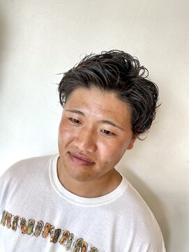 アラヘアー(ara HAIR) アップバングパーマ