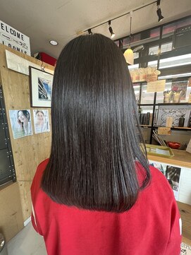 ルーミス バズヘアー(Loomis Buzzhair) つるっとストレート