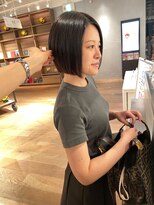 ヘアーエスクールシーユー 枚方T-SITE店(hair S.COEUR×Cu) ボブヘア