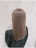 店長今里☆ブリーチなしでミルクティーベージュ☆