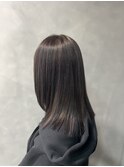 ハイライト ブリーチ グレージュ