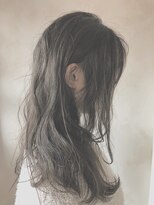 ラフィスヘアー トゥー 倉敷店(La fith hair too.)&nbsp;【La fith】 グレイアッシュ×ほつれロングスタイル