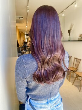 チャコレ 北千住店(Chacolle) バイオレットブラウンカラー◎