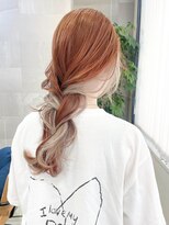 ソル 栄矢場町(SOL) オレンジカラー/インナーカラー/デザインカラー/オレンジヘア