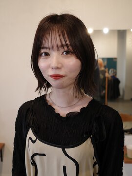 ヨー(Yoh-) 【外ハネボブ/阿部達哉】切りっぱなしボブ/ショートボブ