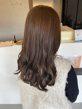 ライリー(riley) アッシュブラウンカラー