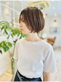 大人ショートボブ/丸みボブ【綾瀬/北千住/亀有】