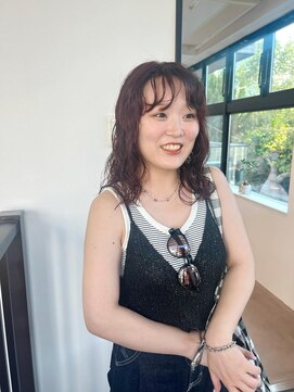 ナループロア ハチ(Nalu pu loa hachi) ウェーブパーマ/暖色カラー