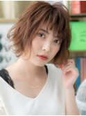■抜け感大人ハイライトくせ毛風ボブパーマ302★浦和30代40代