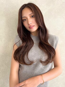 アンジェリカ 広島駅前店(ANGELICA) ANGELICA 大人可愛い 秋カラー マロンベージュ