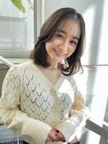 クク(coucou)&nbsp;顔周りレイヤーカット×艶カラー