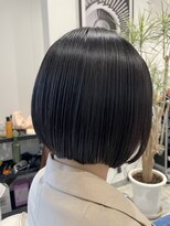 レシェル 桑名店(RECIEL) ミニボブ+縮毛矯正