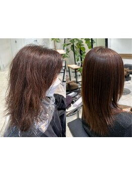 【KENJE独自の技術】で、一人ひとりのお悩みに本気で向き合い解決へ＊本物の髪質改善で美髪へ導きます☆